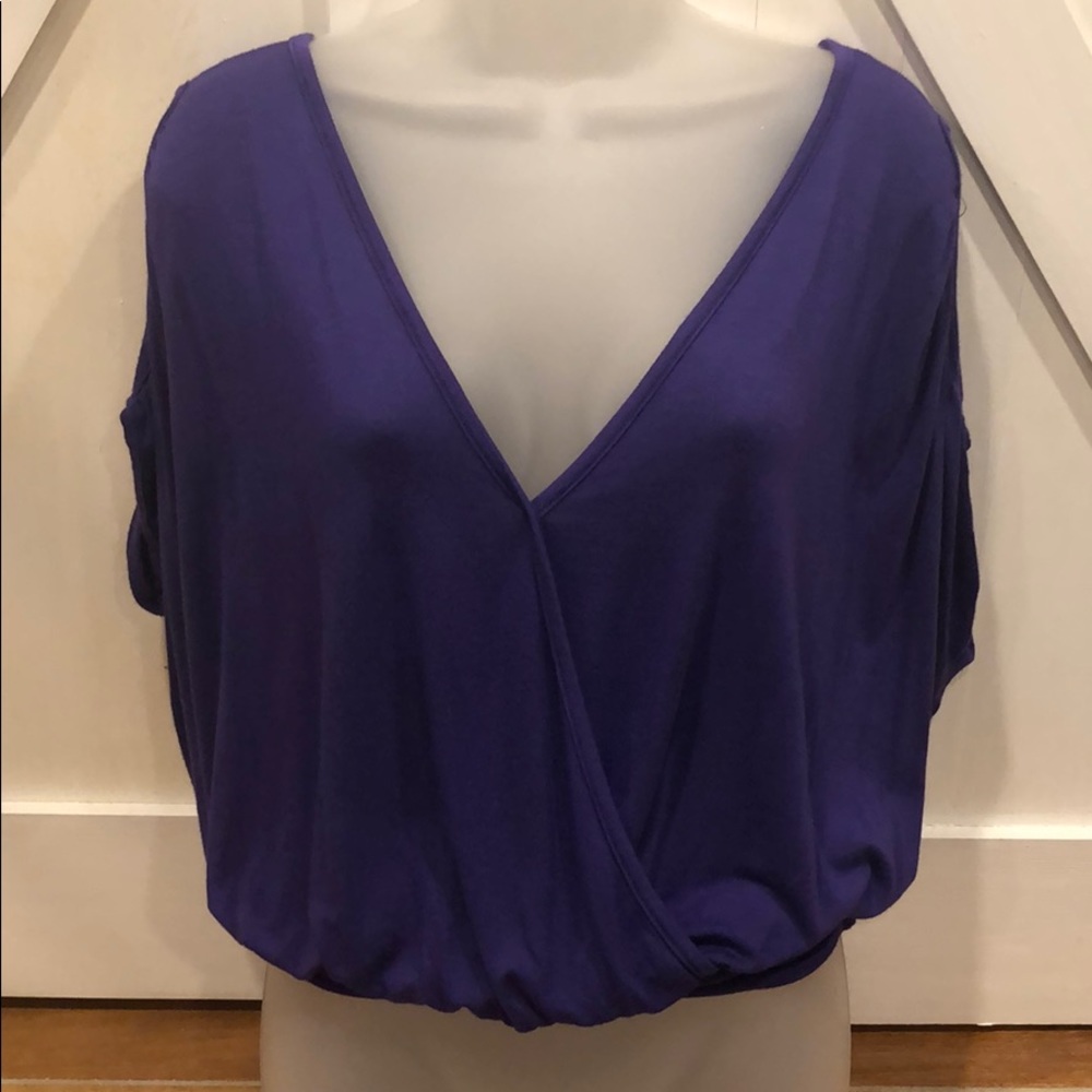 Bebe XS Purple top